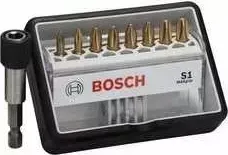 Набор бит BOSCH х25мм 8шт + держатель S Max Grip Robust Line (2.607.002.574)
