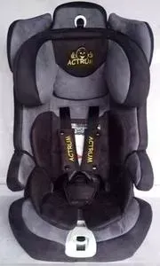 Автокресло Actrum MERCURY (9-36) (серия S) цвет Grey+Black (серый+черный) Isofix