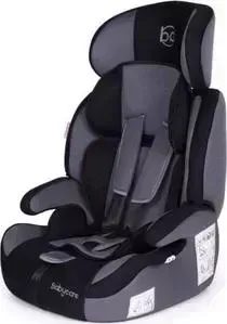 Автокресло BABY CARE Legion гр I/II/III, 9-36кг Черный/Серый