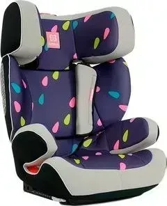 Автокресло Farfello K70 капельки (grey+colorful)
