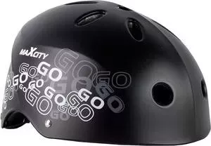 Шлем MaxCity детский ROLLER LOGO MC - PH000094 - Черный (L)