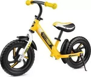 Детский алюминиевый беговел Roadster Small Rider 3 (Classic EVA) (желтый)