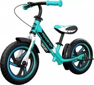 Детский алюминиевый беговел Small Rider Roadster 3 (Sport, EVA) (аква)