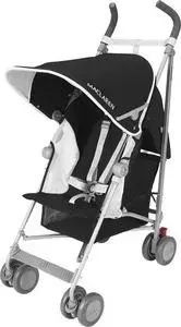 Коляска трость Maclaren Globetrotter (Макларен Глобетроттер) black/white WM1Y110292