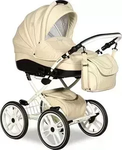 Коляска 2 в 1 Indigo 2 в 1 INDIGO 17 S Plus 14" S 02 (светлый беж)