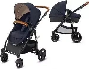 Коляска трансформер CBX by Cybex Leotie Flex Lux Jeansy Blue (518002267)