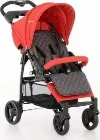 Коляска прогулочная Glamvers Bruno с накидкой на ножки Красный Red