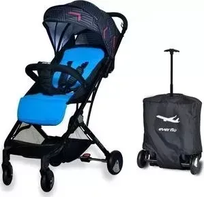 Коляска прогулочная EVERFLO Baby travel E-330 blue (ПП100004234)