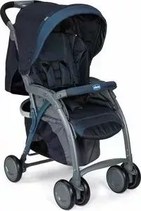 Коляска прогулочная CHICCO Simplicity Plus Top Blue Passion 78626