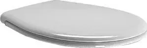 Сиденье для унитаза GSI Classic с микролифтом, белый/бронза (MSB87CN11 bi/br)