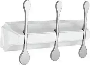 Крючок Elghansa Hermitage белый/хром (HRM-730-White/Chrome)