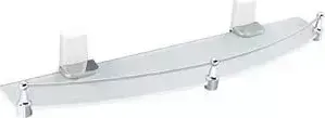 Полка стеклянная Wasserkraft Leine K-5044WHITE