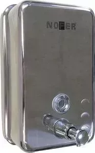 Диспенсер для мыла Nofer Inox 1,2 литра, хром/матовый (03041.S)