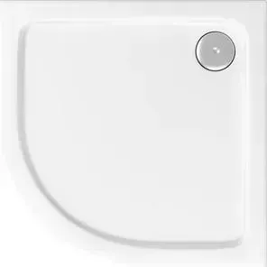 Душевой поддон Good Door Раунд, 90x90 см, полукруглый, ножки (ПН00033)