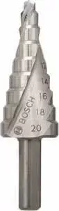 Сверло BOSCH ступенчатое 4.0-20мм HSS (2.608.597.519)