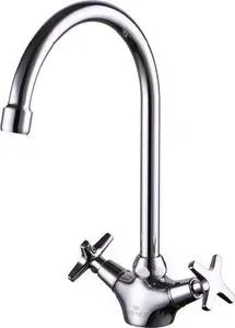 Смеситель для кухни KAISER Crystal хром (28133)