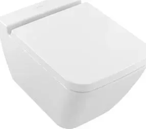 Унитаз подвесной Villeroy Boch Finion с сиденьем микролифт, белый Альпин (4664R0R1, 9M88S1R1)
