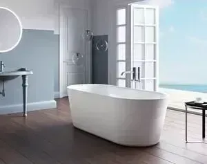Акриловая ванна BELBANGO 148,5x79 слив-перелив золото (BB305-1484 + BB39-OVF-ORO + BB39-T-ORO)