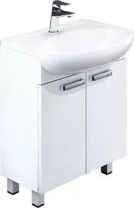 Тумба с раковиной IDDIS с Harizma 600 напольная (HAR60W2i95K)