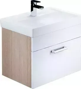 Тумба с раковиной IDDIS с Mirro 600 подвесная (MIR60W0i95K)