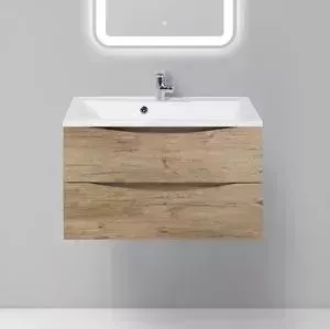 Тумба под раковину BELBANGO Marino 80 rovere nature (MARINO-800-2C-SO-RN-P)