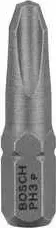 Бит BOSCH PH3 х25мм 3шт Extra Hart (2.607.001.515)