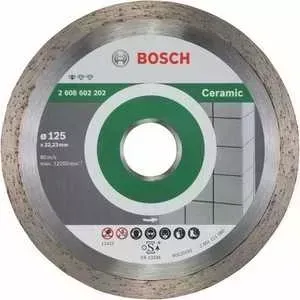 Диск алмазный BOSCH 125х22.2 мм Standard for Ceramic (2.608.602.202)