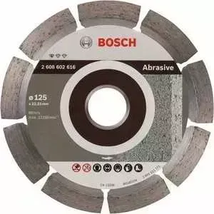 Диск алмазный BOSCH 125х22.2 мм Standard for Abrasive (2.608.602.616)