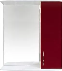 Зеркальный шкаф Orange Роса 50 бордовое (Ro-50ZSC)