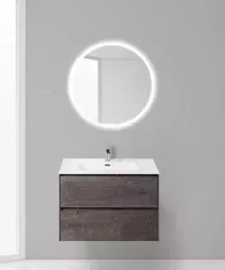 Тумба под раковину BELBANGO Pietra 80x53,5 stone (PIETRA-800-2C-SO-PT)