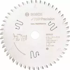 Диск пильный BOSCH 165х20мм 48зубьев Top Precision Best for Multi Material (2.608.642.388)