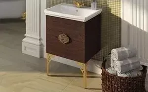 Тумба с раковиной Comforty с Римини 60 венге темный (3130361)