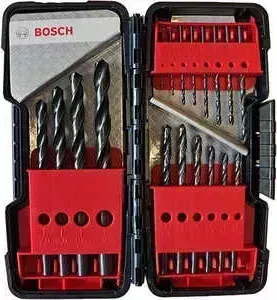 Набор сверл по металлу BOSCH 1.0-10.0мм 18шт HSS-R Toughbox (2.608.589.294)