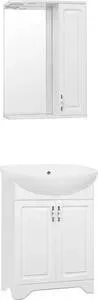 Мебель для ванной Style line Олеандр-2 55 белая