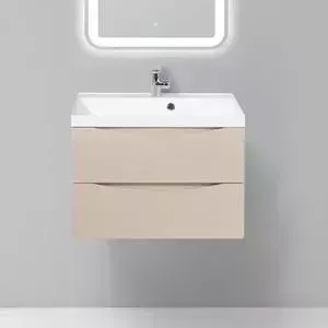 Тумба с раковиной BELBANGO с Marino 70 crema opaco (MARINO-700-2C-SO-CO-P, BB700/450-LV-MR-AST)