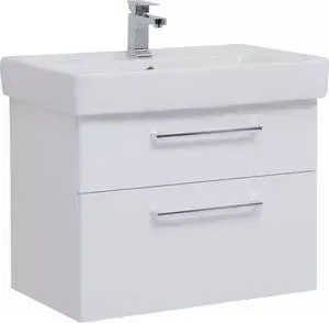 Тумба с раковиной Dreja с Q Max 80 белый (77.0007W, 192185)