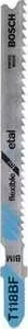 Пилки для лобзика BOSCH 92мм 3шт T118BF Flexible for Metal (2.608.636.232)