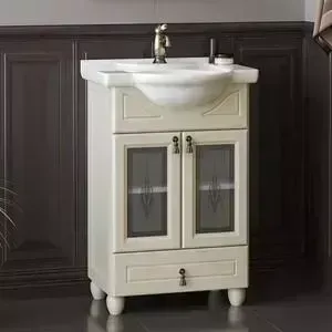 Тумба с раковиной OPADIRIS с Тибет 50 слоновая кость (Z0000013278 + 4620008199344)