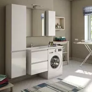 Мебель для ванной Эстет Dallas Luxe L 100 подвесной, два ящика, белый