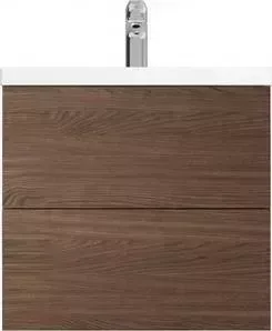 Тумба с раковиной Am.Pm с Gem 60 орех (M90FHX06022NF, M90WCC0602WG)