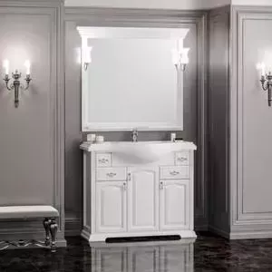 Мебель для ванной OPADIRIS Риспекто 100 белый с оттенком