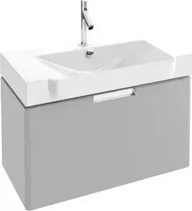 Тумба с раковиной JACOB DELAFON с Reve 79x38x44,5 см, белый блестящий (EB1131-G1C, E4803-00)