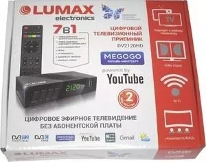 Ресивер цифровой Lumax Тюнер DVB-T2 DV-2120HD