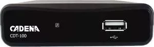 Ресивер цифровой Cadena Тюнер DVB-T2 CDT-100