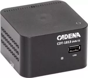 Ресивер цифровой Cadena Тюнер DVB-T2 CDT-1813