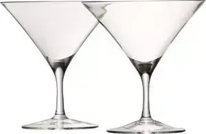 Набор из 4 бокалов LSA International 4 для мартини, 180 мл Bar (G715-06-301)