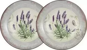 Набор из 2-х суповых тарелок Anna Lafarg LF Ceramics Лаванда (AL-80E2256-L-LF)