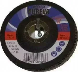 Круг лепестковый торцевой PUREVA 125х22.2мм К80 (447383)