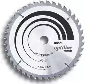 Диск пильный BOSCH 190х30мм 24зуба Optiline Wood (2.608.640.615)