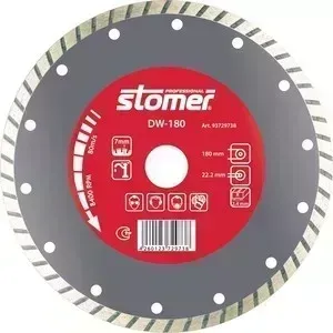 Диск алмазный STOMER 180х22.2мм (DW-180)